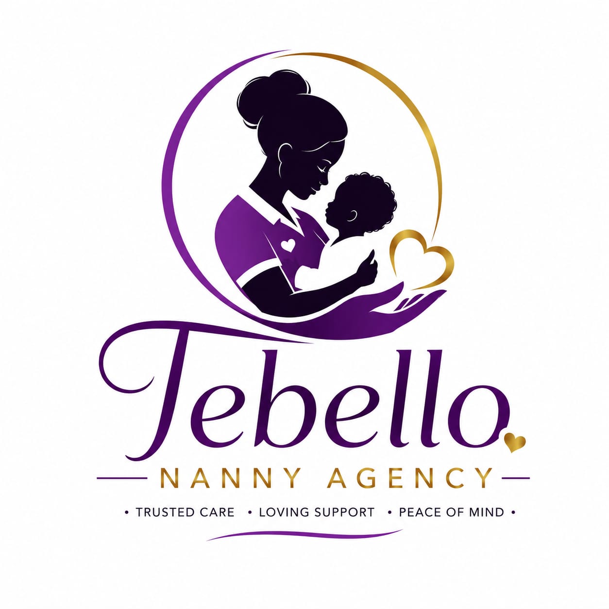 Tebello Nanny Agency logo